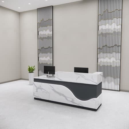 Quầy Lễ Tân 2m2-QLTF2m2