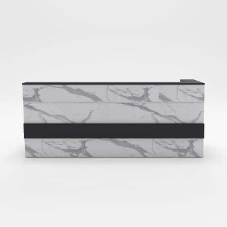 Quầy Lễ Tân Giả Đá 2m4-QLTF2m4