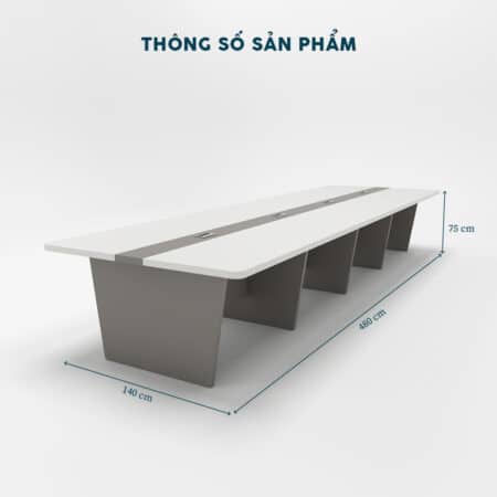 Bàn Họp 4m8 BHF02-4814
