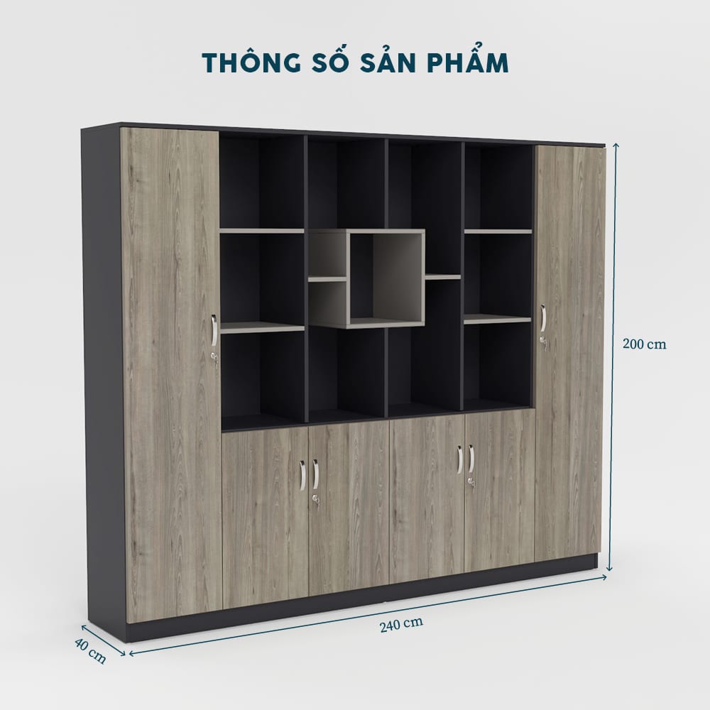 Tủ Giám Đốc 2m4 TGDF001