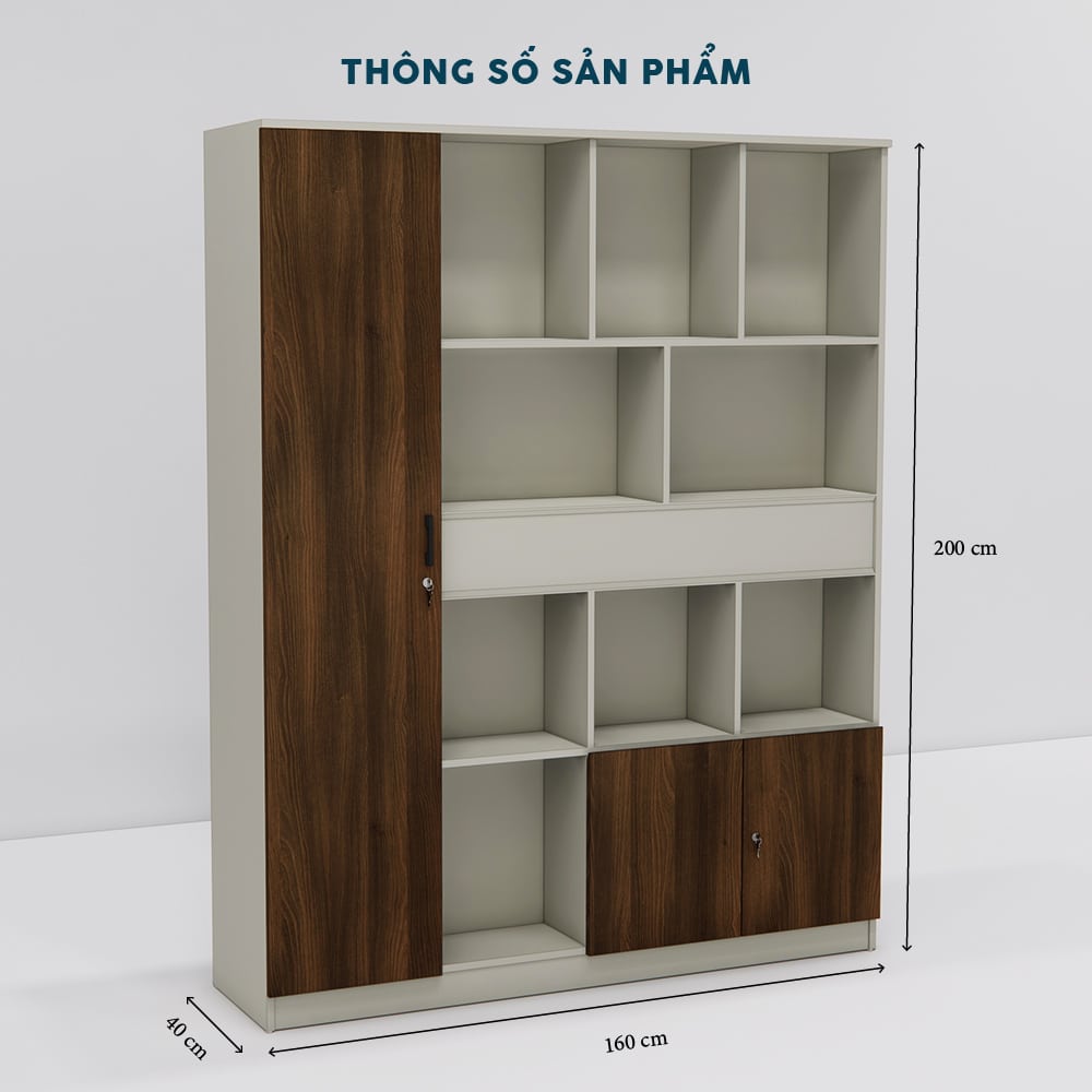 Tủ Giám Đốc 1m6 TGDF009