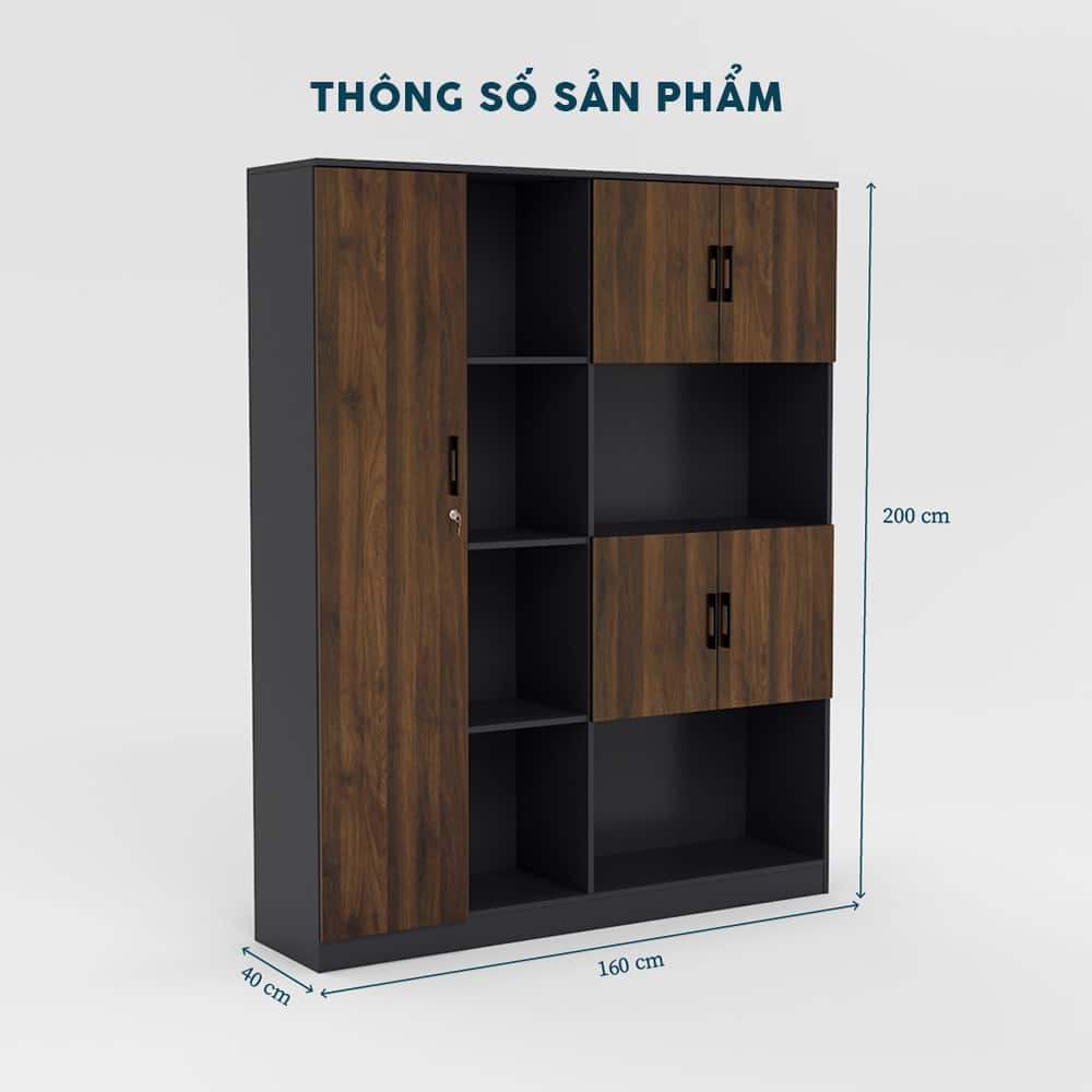 Tủ Giám Đốc 1m6 TGDF043