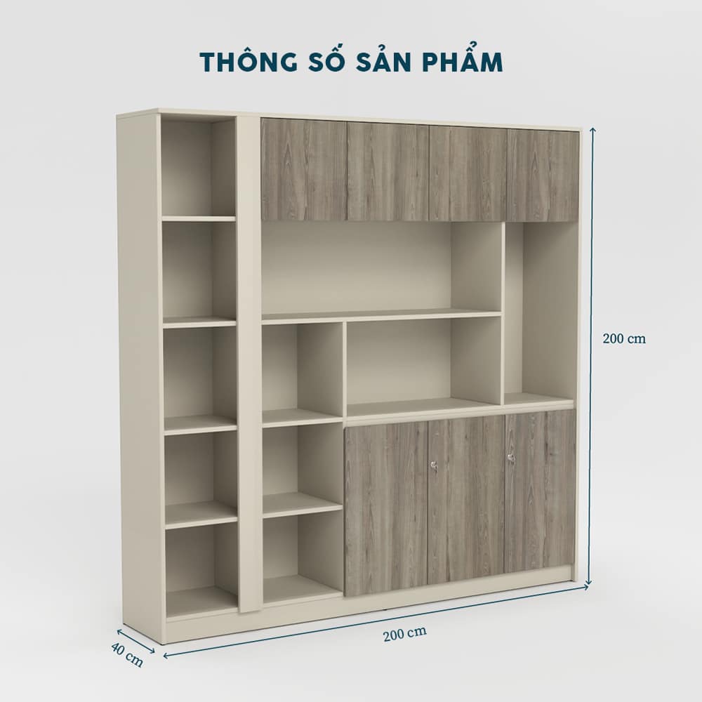 Tủ Giám Đốc 2m4 TGDF003