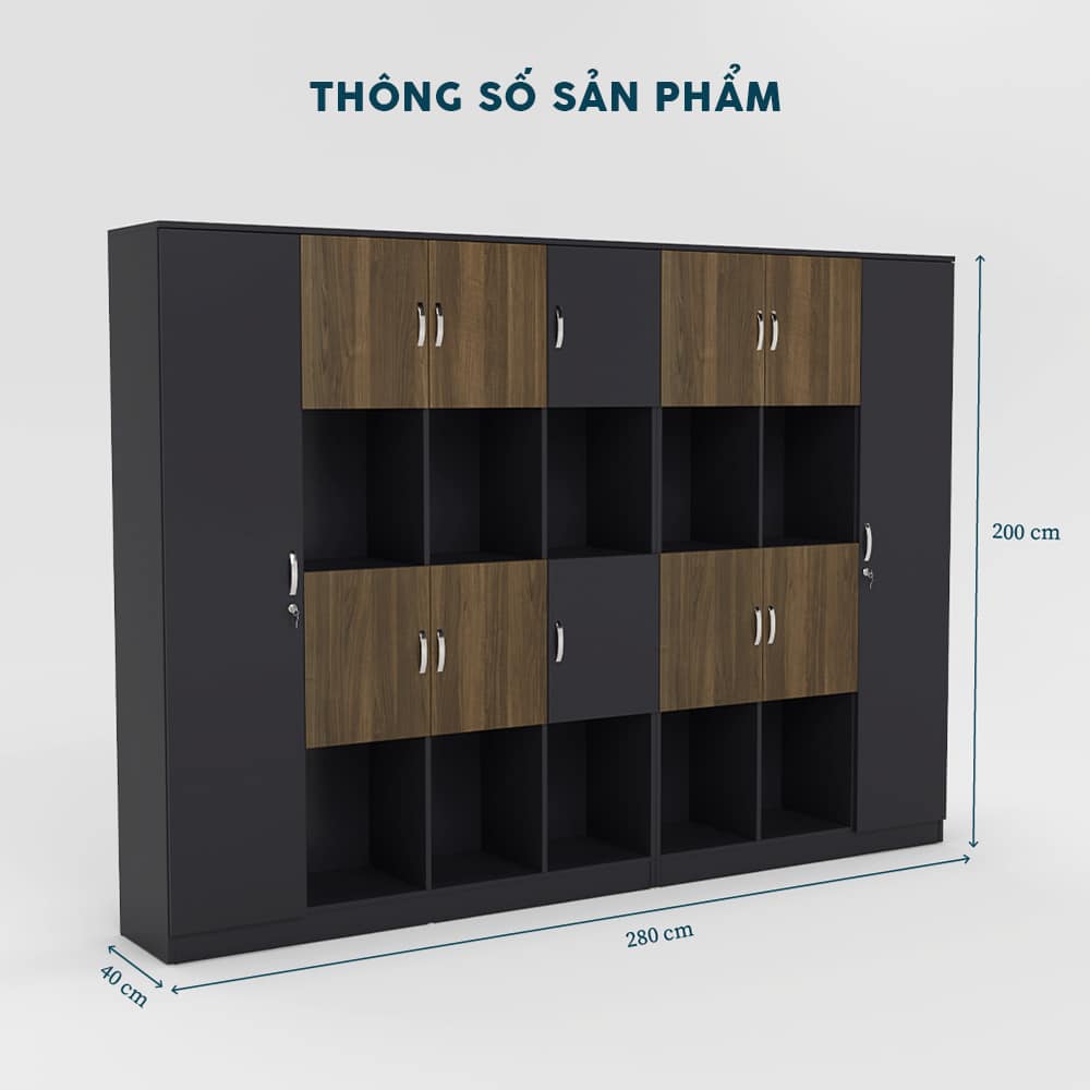 Tủ Giám Đốc 2m8 TGDF045