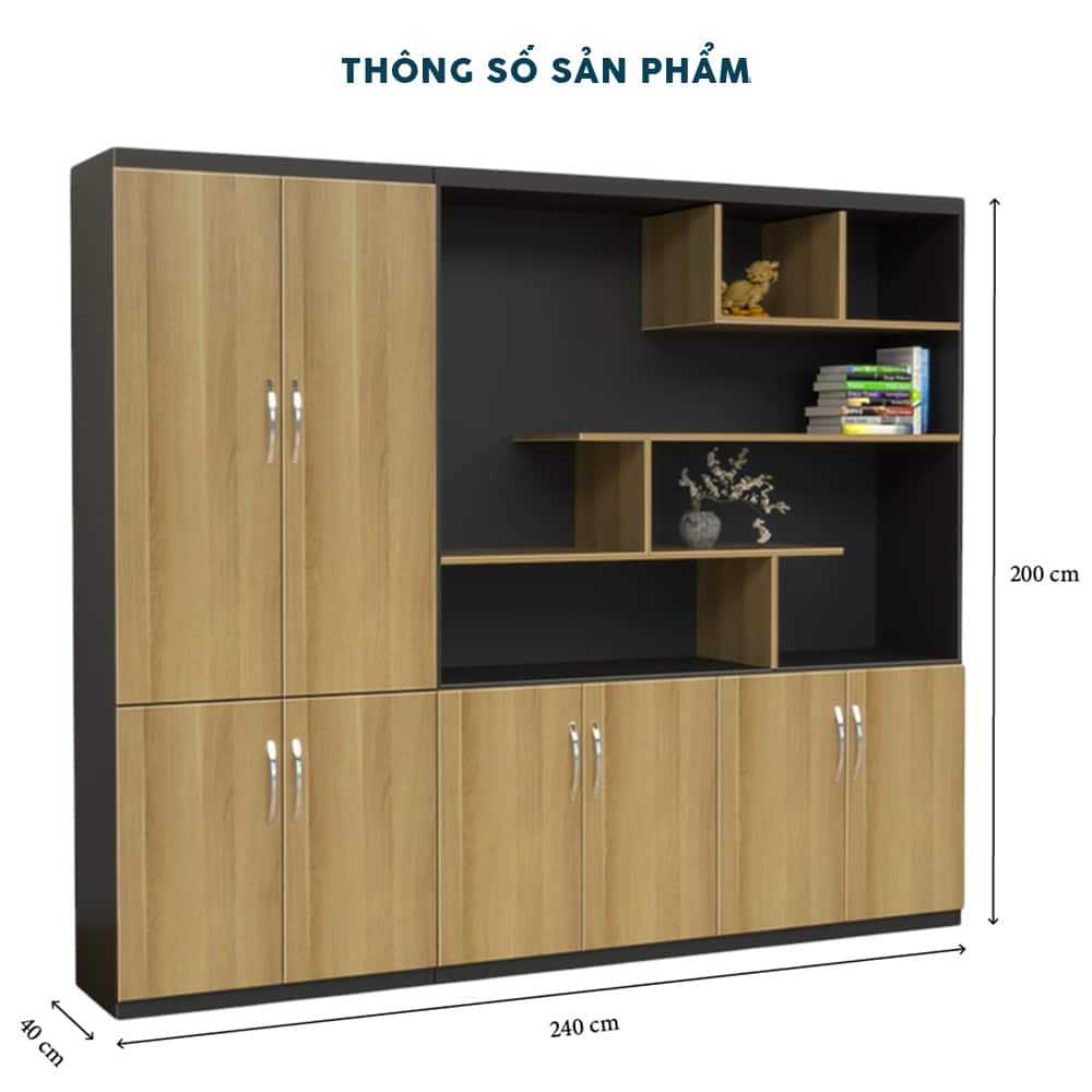 Tủ Giám Đốc 2m4 TGDF035