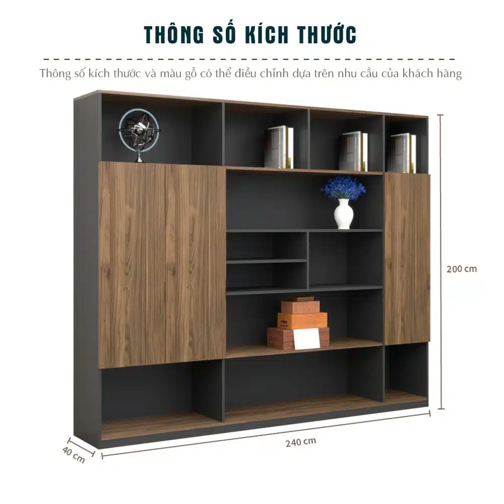 Tủ Giám Đốc 2m4 TGDF048