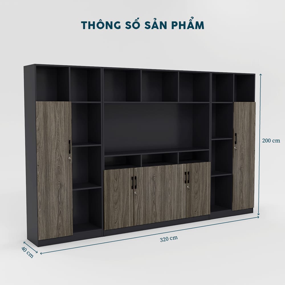 Tủ Giám Đốc 3m2 TGDF025