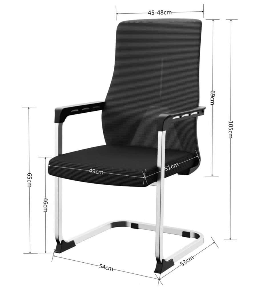 Ghế chân quỳ lưới cao cấp GQ165
