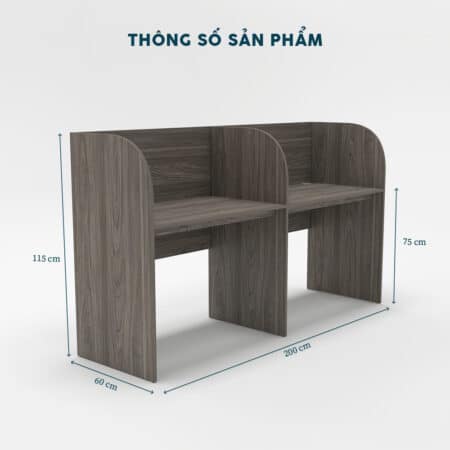 Cụm Bàn Làm Việc 2 Người-FCBNV60