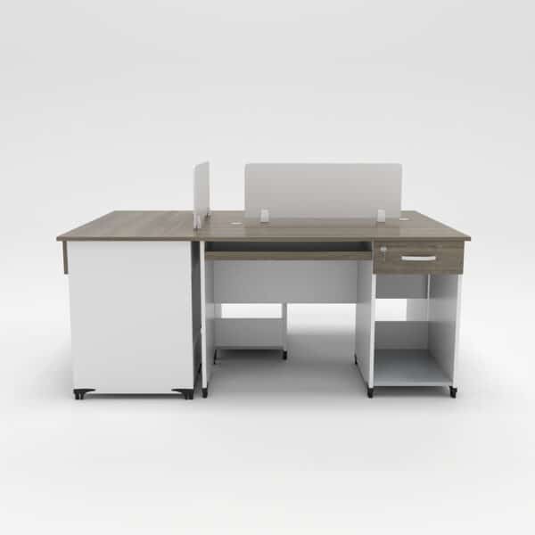 Cụm bàn làm việc 3 người-FCBNV13