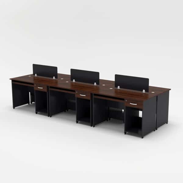 Cụm bàn làm việc 6 người-FCBNV40