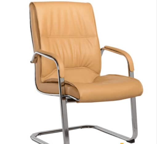 Ghế Họp Đệm Da Cao Cấp W118 Màu Nâu