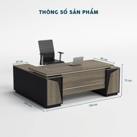 Bàn Giám Đốc 2m BGDF011