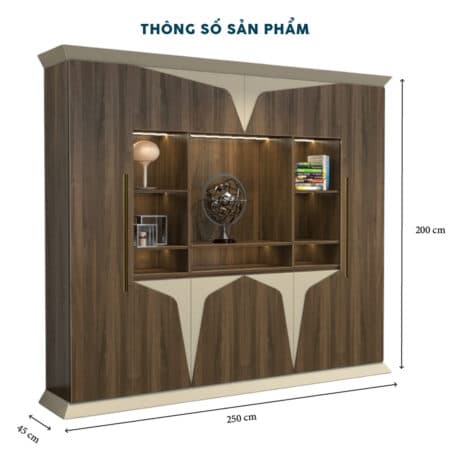 Tủ Giám Đốc 2m5 TGDF033