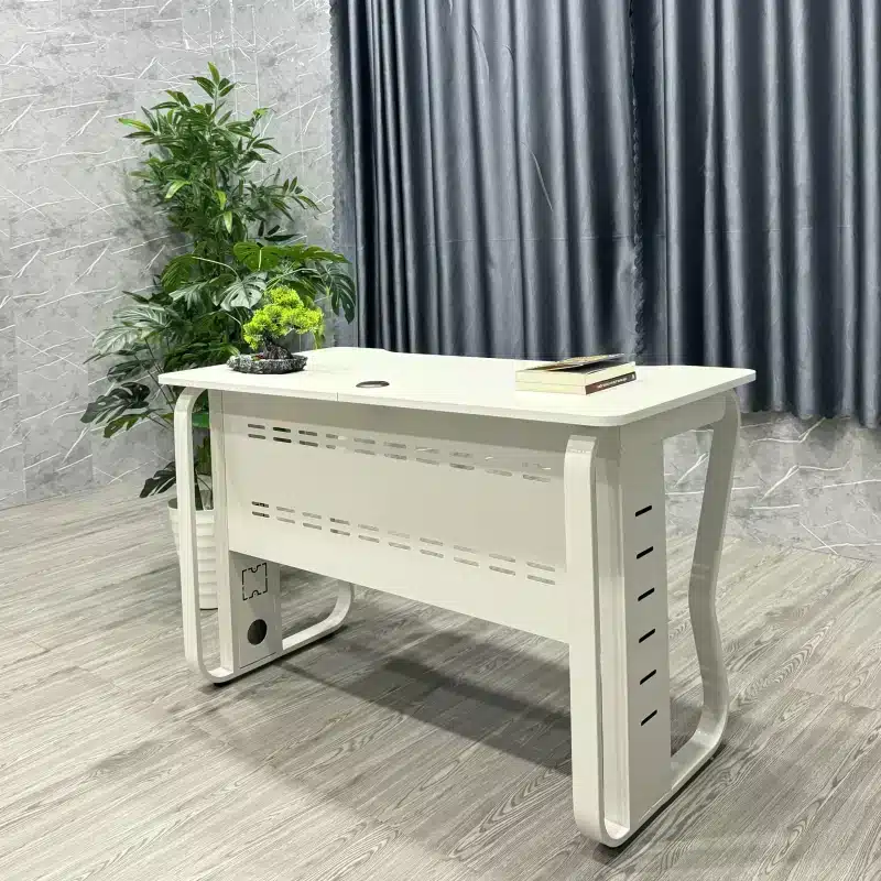 Bàn chân nhập khẩu 1m2 màu trắng