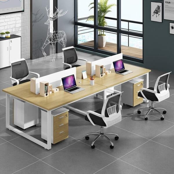Cụm Bàn Làm Việc 4 Người-CBK4