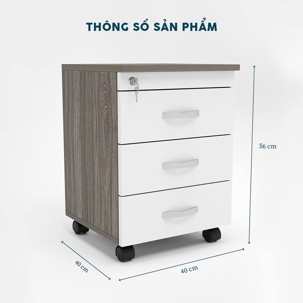 Hộc Tủ Di Động HTF13