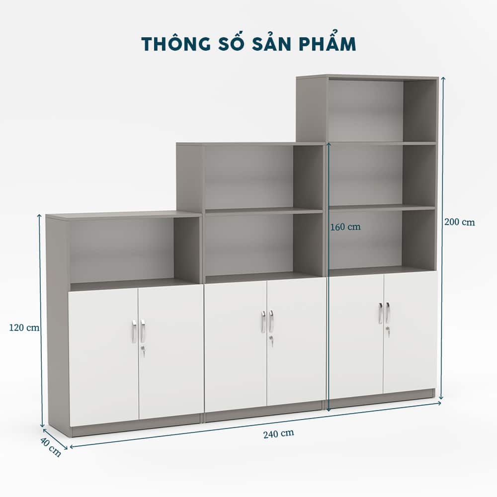 Tủ Hồ Sơ Thấp THST30