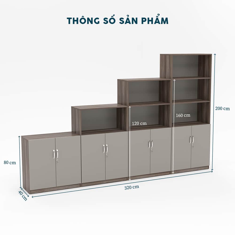 Tủ Hồ Sơ Thấp THST31