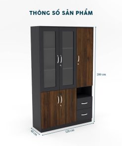 Tủ Hồ Sơ Gỗ THSF001
