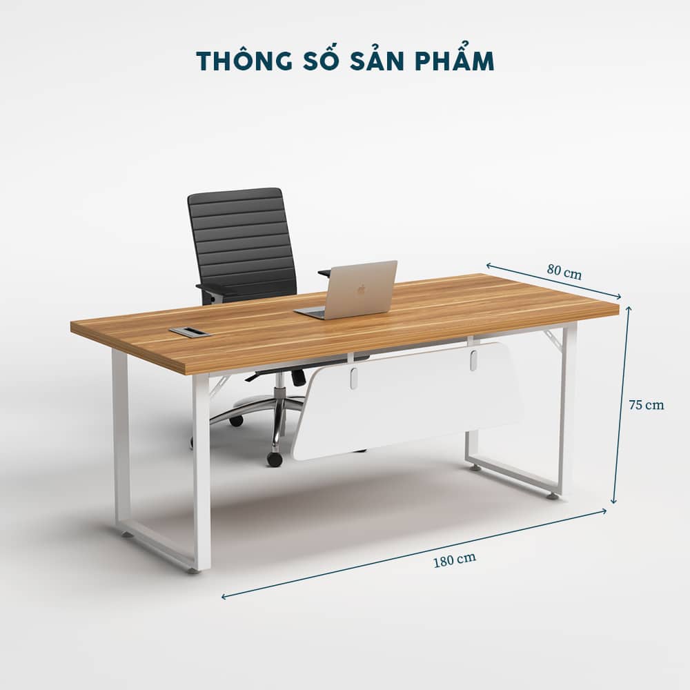 Bàn Giám Đốc 1m8 BGDF005 - Ảnh 4