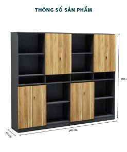 Tủ Giám Đốc 2m4 TGDF006