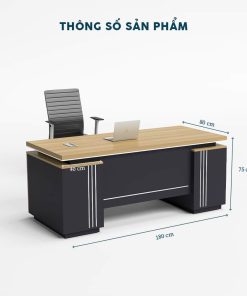 Bàn Giám Đốc 1m8 BGDF007