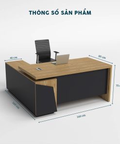 Bàn Giám Đốc 1m6 BGDF023
