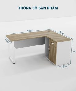 Bàn Giám Đốc 1m6 BGDF034