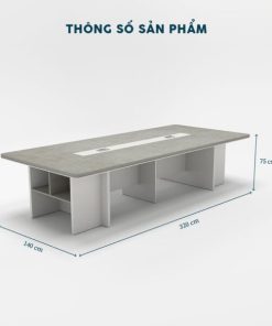 Bàn Họp Gỗ Dài 3m2 BHF23-3214