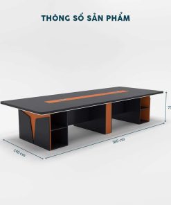 Bàn Họp 3m6 BHF08-3612