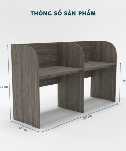 Cụm Bàn Làm Việc 2 Người-FCBNV60