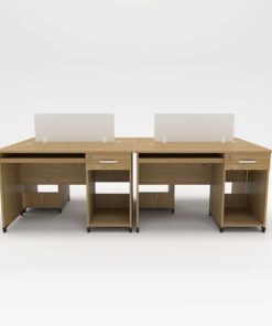 Cụm Bàn Làm Việc 4 Người-FCBNV21