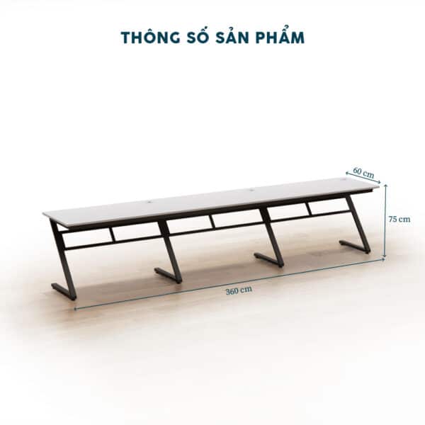 Cụm Bàn Nhân Viên 3 Người-FCBNV71 - Ảnh 5