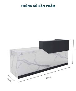 Quầy Lễ Tân 2m2-QLTF2m2