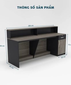 Quầy Lễ Tân 2m-QLTF2m