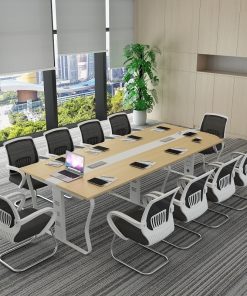 Bàn Họp Chân Sắt 3m6 Nhập Khẩu-BHF19
