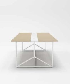 Bàn Họp Chân Sắt 2m4 BHF07-2412