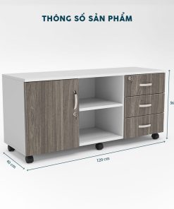 Hộc Tủ Di Động HTF04
