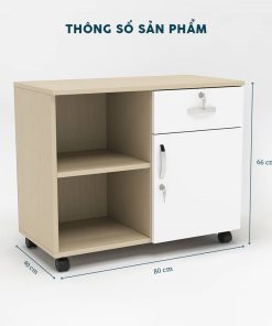 Hộc Tủ Di Động HTF10