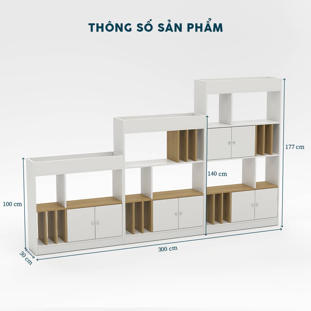 Tủ Hồ Sơ Thấp THST37 - Ảnh 2