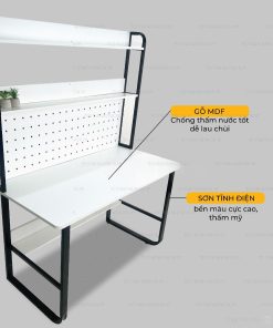 Bàn Làm Việc Liền Kệ 3 Tầng U
