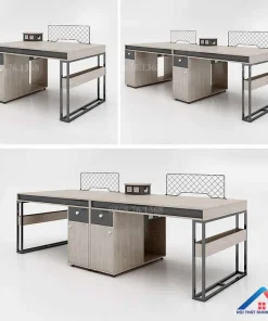 Cụm Bàn Làm Việc Hiện đại 4 Người – Cb51