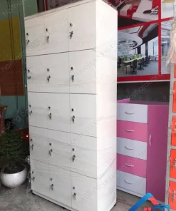 Tủ locker gỗ 15 ngăn – LK04
