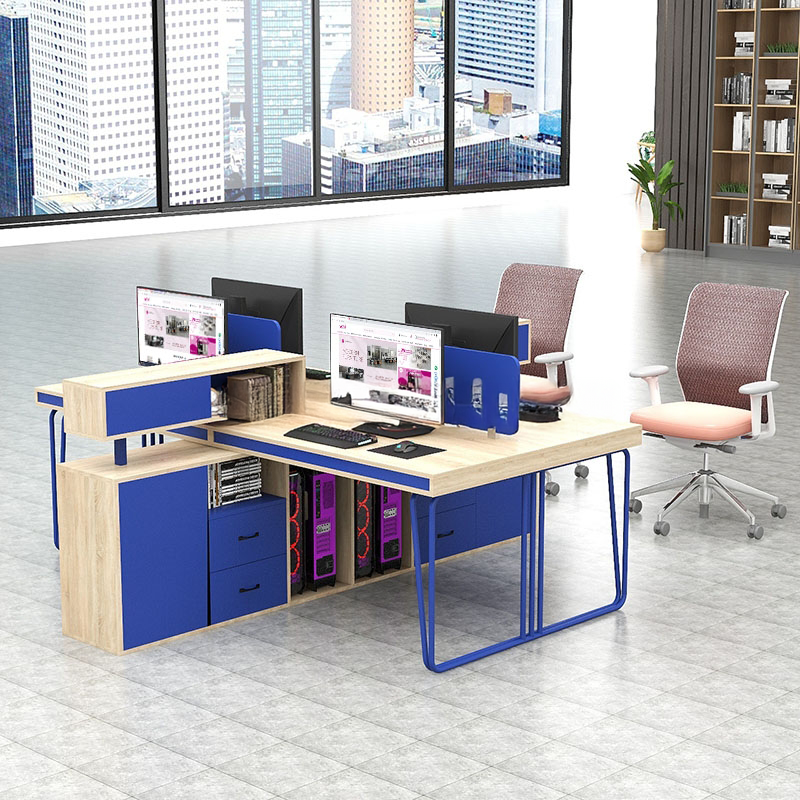 Cụm Bàn Làm Việc 4 Người – Cblv21