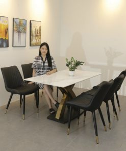 Bàn ăn 6 Ghế Nhập Khẩu Cao Cấp Ba 42