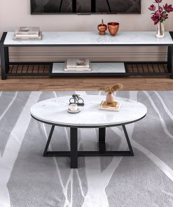 Bàn Trà Sofa Tròn Nhỏ Cho Phòng Khách Bt 19