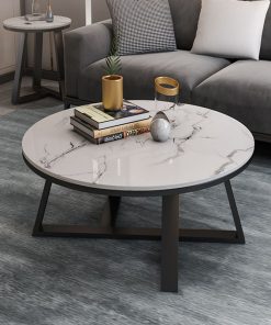 Bàn Trà Sofa Tròn Nhỏ Cho Phòng Khách Bt 19