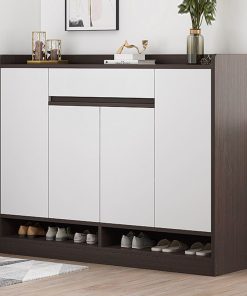 Tủ Giày Gỗ Công Nghiệp 4 Cánh Tg 06
