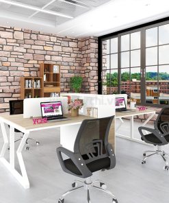 Cụm Bàn Làm Việc 4 Người – Cblv05